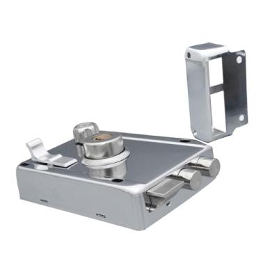 Imagem de Generic Fechadura Doméstica, Fechadura Externa Estilo Vintage Acabamento Requintado Endurecido para Projetos de Construção (Esquerda aberta)