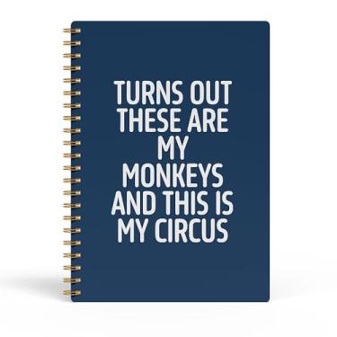 Imagem de Evcprz Cadernos de escritório, presentes divertidos para colega de trabalho, chefe, colega, funcionário, adultos, amigos, mulheres, homens, material de escritório, escola de Natal, caderno espiral 14