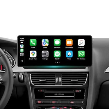 Imagem de Tela CarPlay sem fio de 12,3 polegadas para Audi A4/S4/A5/S5/RS4/RS5/B8/B8.5 |2009-2016 com sistema multimídia Audi | 4G RAM + 64G ROM |Android13| Retém controles MMI | Rádio veicular IPS com tela