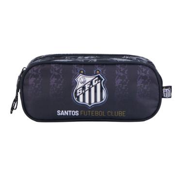 Imagem de Estojo Escolar Duplo Santos Futebol Clube Infantil