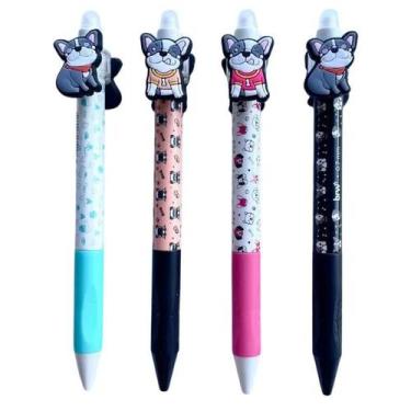 Imagem de CANETA GEL APAGÁVEL PUG BRW - Caneta Esferográfica com Tinta Azul