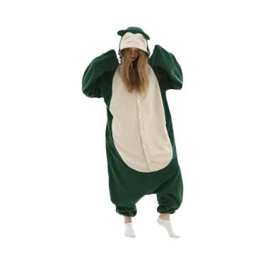 Imagem de Kigurumi De Unicórnio XXL Em Fleece Para Adultos E Crianças, Pijama De