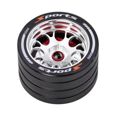 Imagem de Volante De Controle Remoto Metálico Para Sanwa Futaba Flysky, Volante 