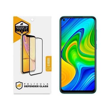 Imagem de Película Defender Glass Para Xiaomi Redmi Note 9 - Preta - Gshield