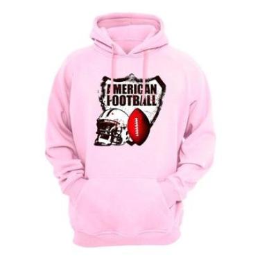 Imagem de Blusa Moletom Canguru Masculina Flanelada Capuz Cordao Ajustavel Estampado Moderno Casaco de Frio-Masculino