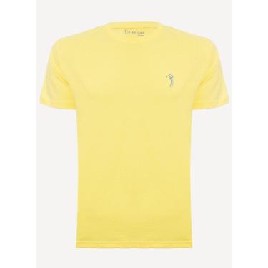 Imagem de Camiseta Amarelo Lisa Aleatory-Masculino