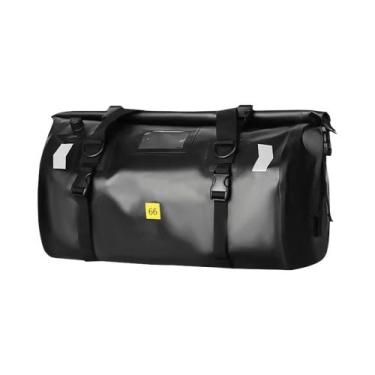 Imagem de Bolsa Traseira Impermeável Para Motocicleta 20L-100L, Mochila De Viage