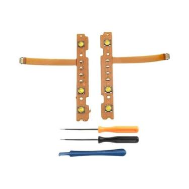 Imagem de Conjunto De Substituição De Cabo Flexível JoyCon NS L/R Com Ferramenta