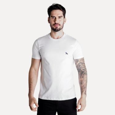 Imagem de Camiseta Acostamento Básica Branca-Masculino