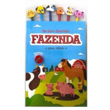Imagem de Um Livro Divertido! Fazenda - Para Colorir - Happy Books