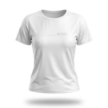 Imagem de Camiseta Feminina Lupo Poliamida Basic - Branco-Feminino