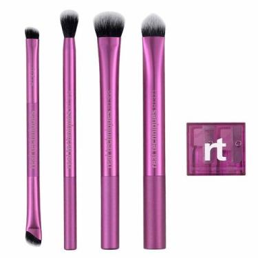 Imagem de Real Techniques Eye-Conic Essentials Brush Kit - 4 Pincéis + 1 Apontad