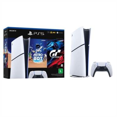 Imagem de Console Sony Playstation 5 Slin, Edicao Digital, SSD 1TB, 1 Controle S