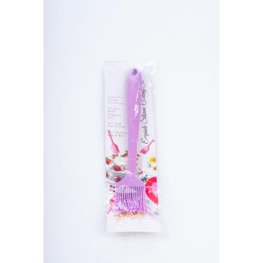 Imagem de Pincel alimenticio, de silicone resistente e flexivel - TCS, Roxo