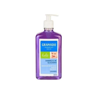 Imagem de Sabonete Líquido De Glicerina Bebê Lavanda 500ml Granado