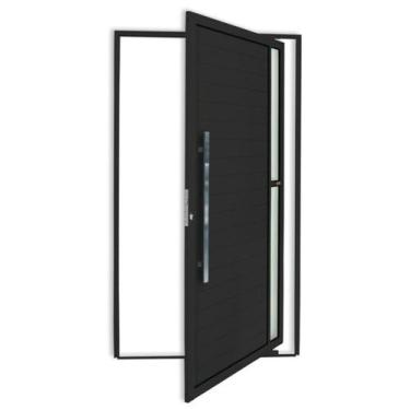 Imagem de Porta Pivotante Lambril Visione com Puxador Super 210cm x 120cm Brimak