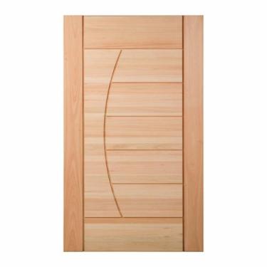 Imagem de Folha de Porta Maciça em Eucalipto Acabamento Natural 210x120cm PM78 S