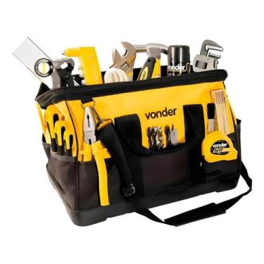 Imagem de Bolsa Para Ferramentas Em Lona 400 Mm Vonder Bl-016 Cor Amar - Congrat