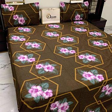 Imagem de Puff Aramado Dourado Sarah Veludo Azul - V&G Decor