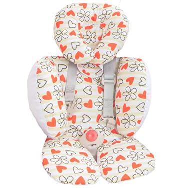 Imagem de Redutor Apoio de Corpo Bebê Conforto e Carrinho (Corações)