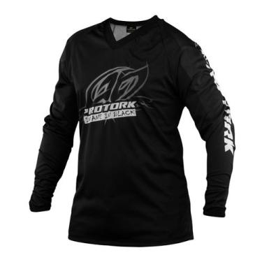Imagem de Camisa Motocross Trilha Enduro Pro Tork Insane In Black