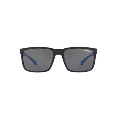 Imagem de Óculos de Sol Arnette Polarizado Stripe 0AN4251 256281 Tam 58 / Preto Fosco - Lentes Cinza
