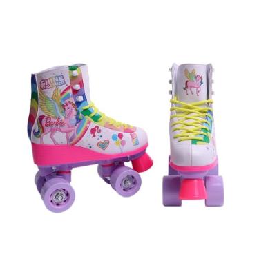 Imagem de Barbie - Patins 4 Rodas Tamanho 33/34 - Sem Acessórios