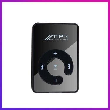 Imagem de Mp3 player música esporte clip de roupa entrada p/ cartão - Master