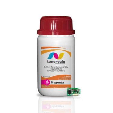 Imagem de Kit 5 Toner Refil + 5 Chip Toner TankFull Para Samsung CLT-M506L Magen