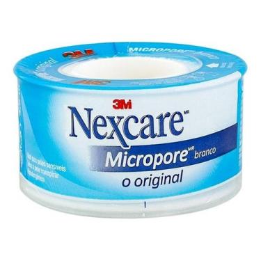 Imagem de Esparadrapo Nexcare Micropore com 25mm X 4,5m Branco 3M - 3 M