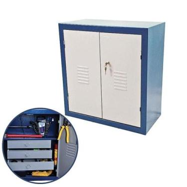 Imagem de Armário para Ferramentas c/ 3 Gavetas e Duas Portas ARM09 FERCAR