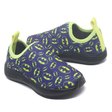 Imagem de Tênis Infantil Masculino Escolar Calce Fácil - Beanna Calçados, Azul, 