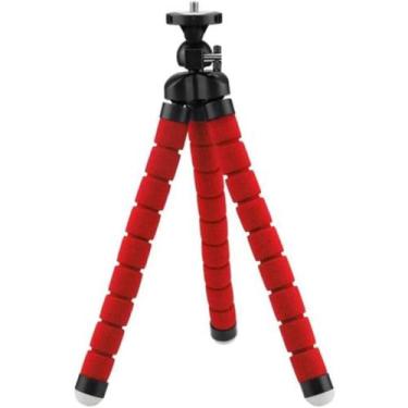Imagem de Tripé Flexível  Tripod  Acessório Câmera G Com Suporte Celular e Camer