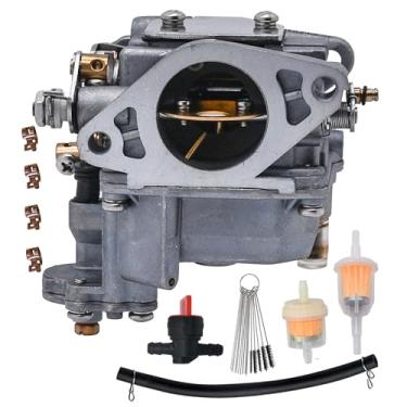 Imagem de Carburador 66M-14301-11 adequado para motor de popa Yamaha 4 tempos 15HP F15 66M14301 66M-14301-00 66M-14301-10 6D4-14301-00 66M-14301-12 66M-14301-12 14301 -12-00