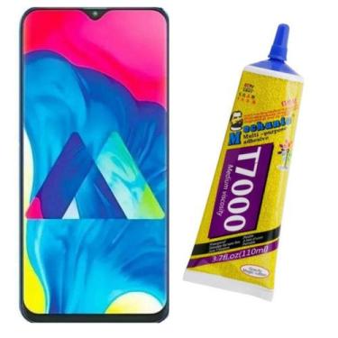 Imagem de Tela Display Lcd Touch Para A10S A107 Preto + Cola - Inova