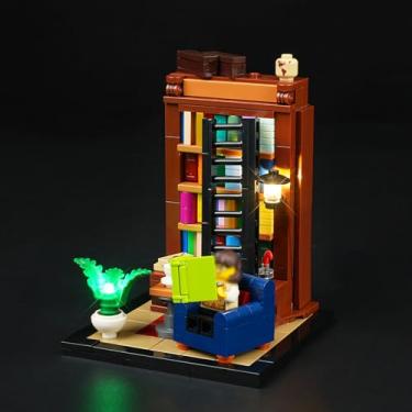 Imagem de Rorliny Kit de iluminação LED compatível com Lego Books are My Passion 40698, jogo de luzes criativas para Lego 40698, 1 peça, para 12 anos - Adulto