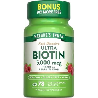 Imagem de Ultra Biotina 5,000mcg | 78 Fast Dissolve Tablets