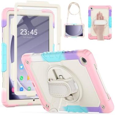 Imagem de Capa para tablet HXCASEAC para Samsung Galaxy Tab A9+ Plus 11" - rosa