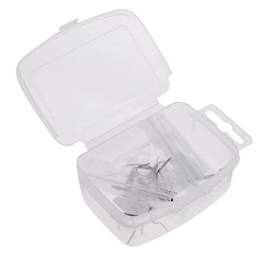 Imagem de Kit de reparo de ponta de guia de vara de pesca com mosca, faça você mesmo, guias de cobra com molduras de aço inoxidável de diferentes tamanhos, ferramentas para alicates