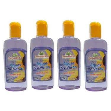 Imagem de Kit 4 Essência Ambiente 140ml Odorizador Limpador Perfumado Concentrad