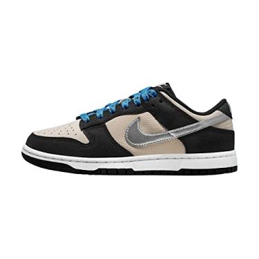 Imagem de Nike Tênis masculino Dunk Low, Osso claro/prata metálica, 35