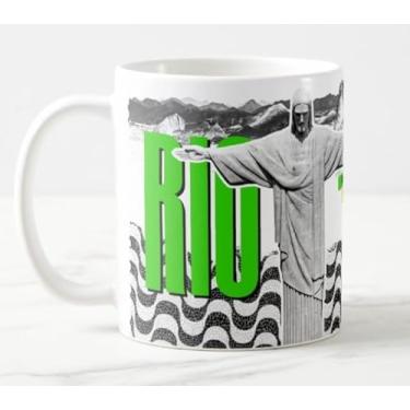 Imagem de Caneca Cidade Rio De Janeiro Brasil Lembrança Viagem Rj