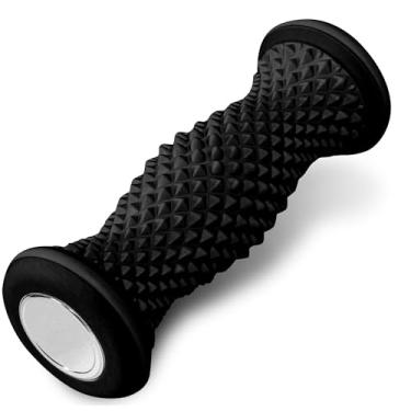 Imagem de Rolo massageador de pés – Ferramenta portátil de alívio de fascite plantar e arco – Rolo de massagem muscular profunda para pés, dor no calcanhar