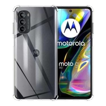 Imagem de Capa Transparente Capinha Anti Impactos Moto G82 Com bordas - POP SHOP