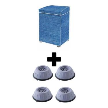 Imagem de Capa Maquina De Lavar Tamanho M + Pe De Maquina Lavar Consul Brastemp 