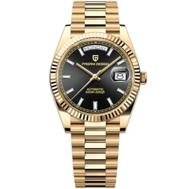 Imagem de LACZ DENTON Pagani Design DD40 PD1783 Relógio masculino automático de luxo AR vidro safira mecânico relógio de pulso masculino 10 bar NH36A movimento, PD1783-Ouro preto-XXY, Tendência