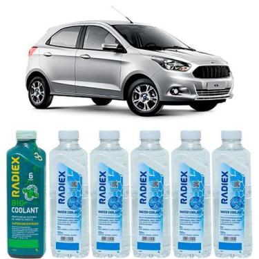 Imagem de Kit aditivo radiador bio coolant superconcentrado verde + agua desmine