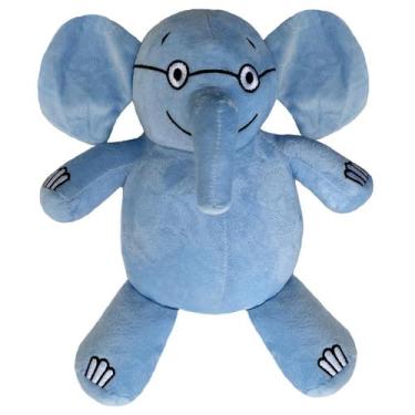 Imagem de Brinquedo de pelúcia genérico 2024, elefante azul e porco rosa para cr