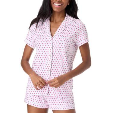 Imagem de Conjunto de pijamas Zelbuck, shorts femininos modernos de macaco de 2 