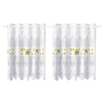 Imagem de Cortina Pia/Vitro Bando Passione Renda Cozinha1,60X0,75X0,20